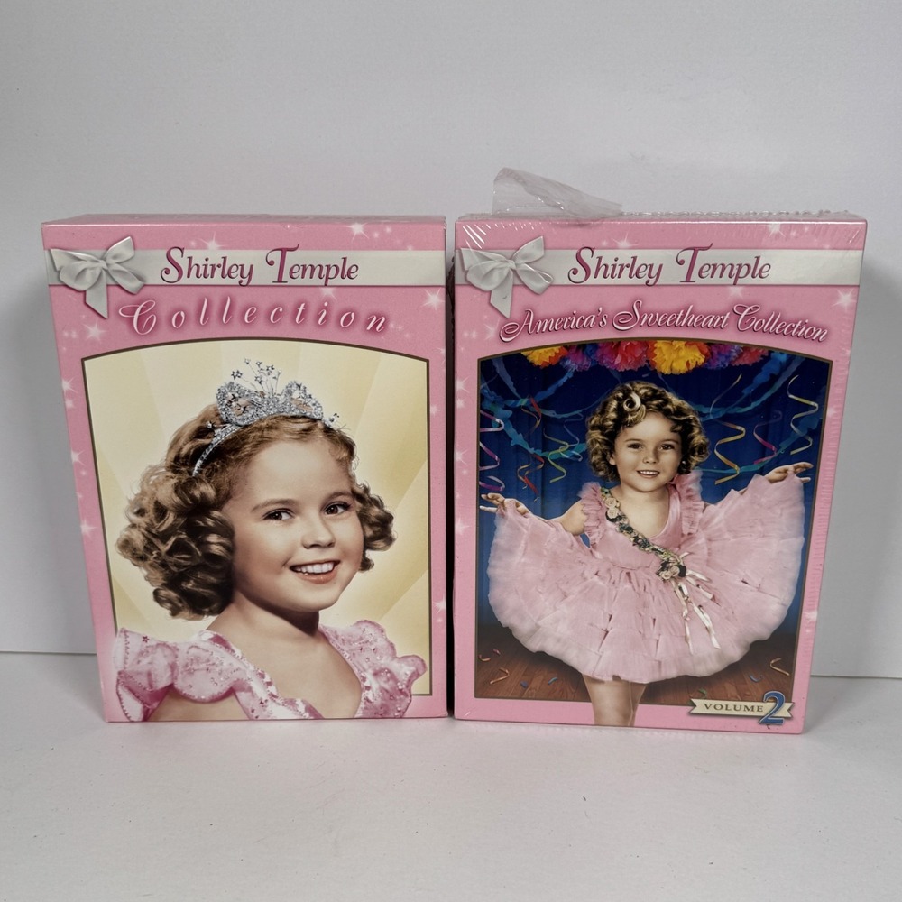 Shirley Temple: Volumes 1 & 2 Boxed DVD Set 6 Movies Colorized and Black & White